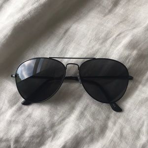 black sunglasses